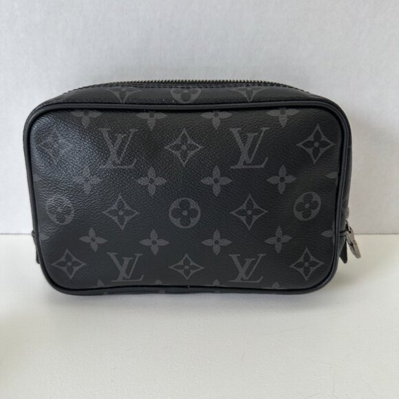 Louis Vuitton Monogram Eclipse Toilet Pouch Bag  (1004) - Picture 2 of 9